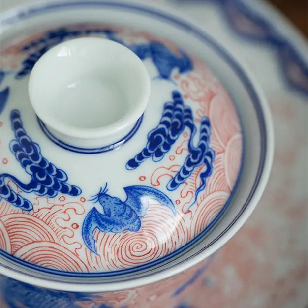 Qi Lin Ta Lang - Jing De Zhen Porcelain Gaiwan zycschina