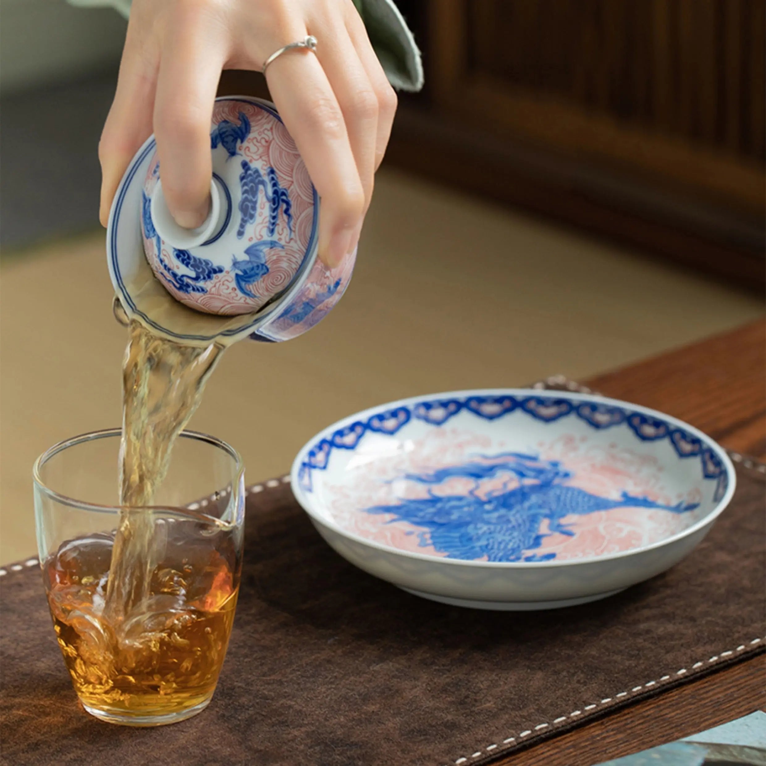 Qi Lin Ta Lang - Jing De Zhen Porcelain Gaiwan zycschina