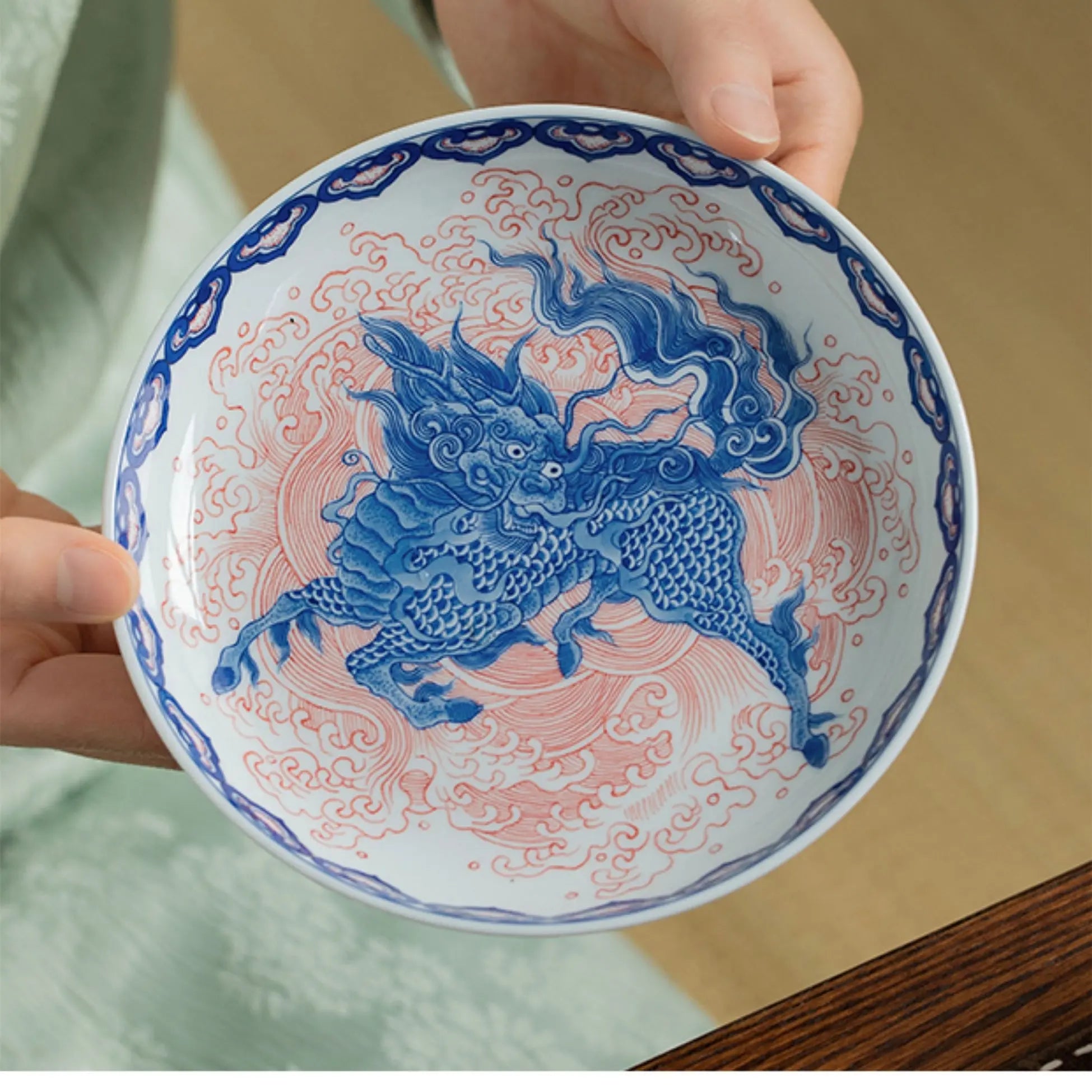 Qi Lin Ta Lang - Jing De Zhen Porcelain Gaiwan zycschina