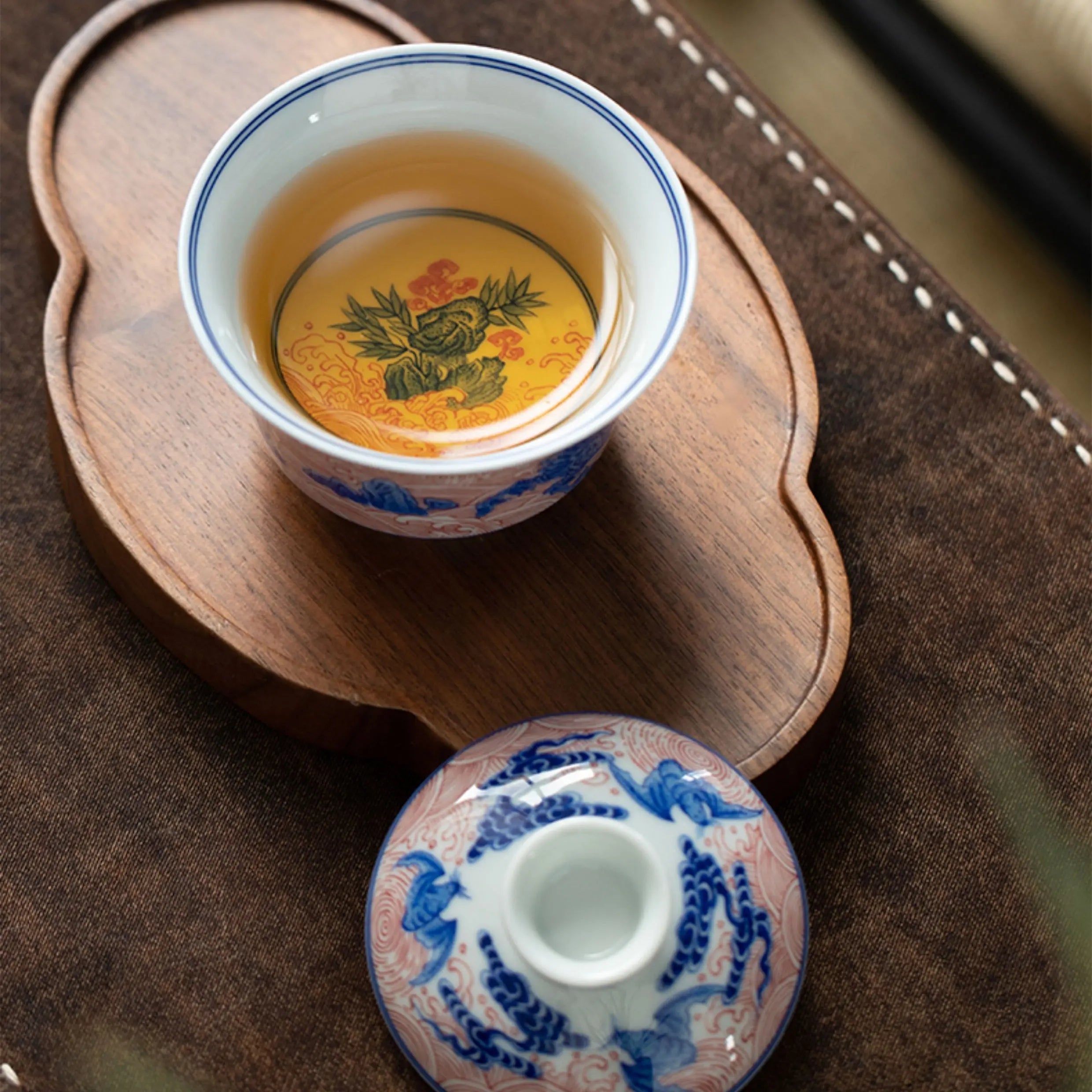 Qi Lin Ta Lang - Jing De Zhen Porcelain Gaiwan zycschina