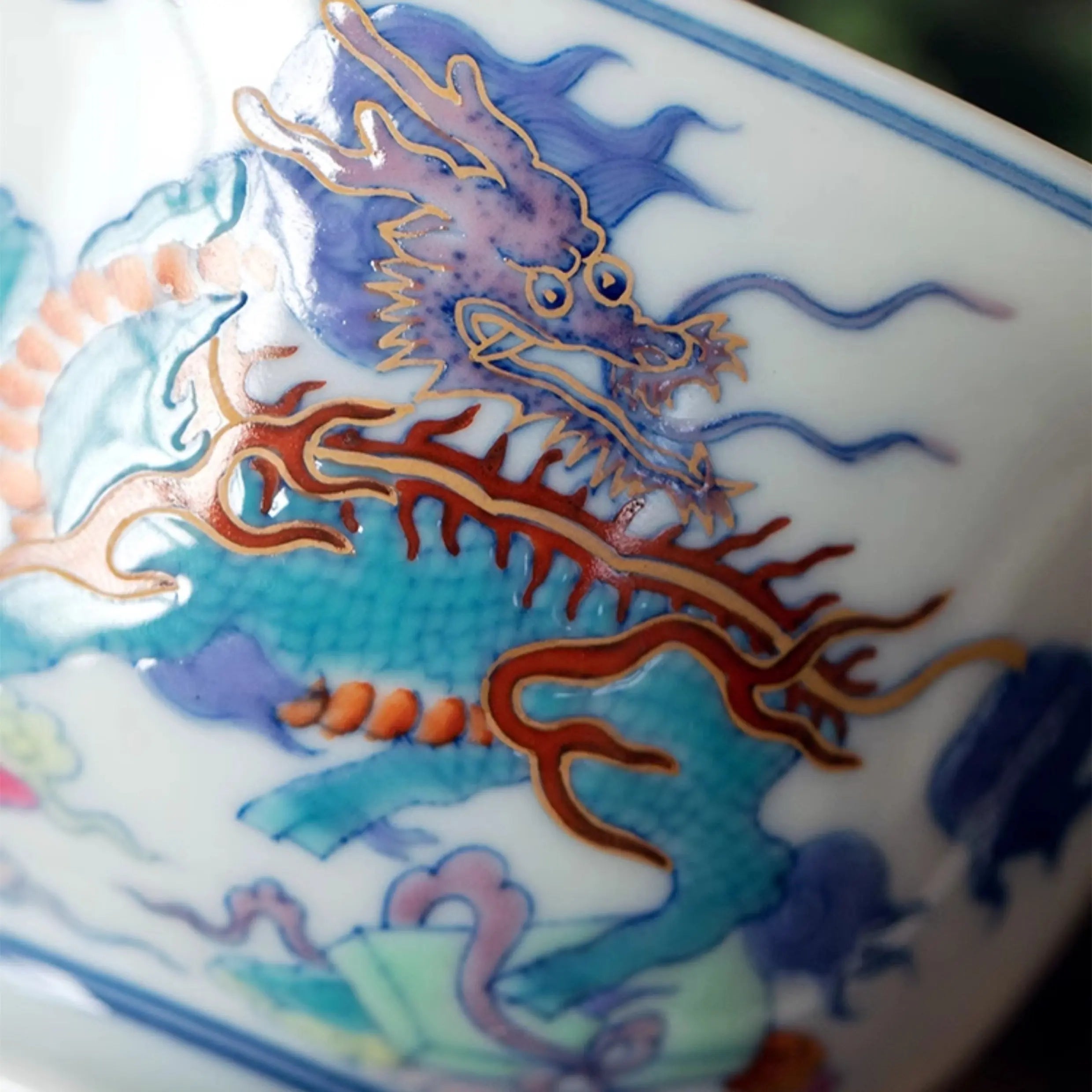 Qi Lin Wang Yue - Jing De Zhen Porcelain Gaiwan zycschina