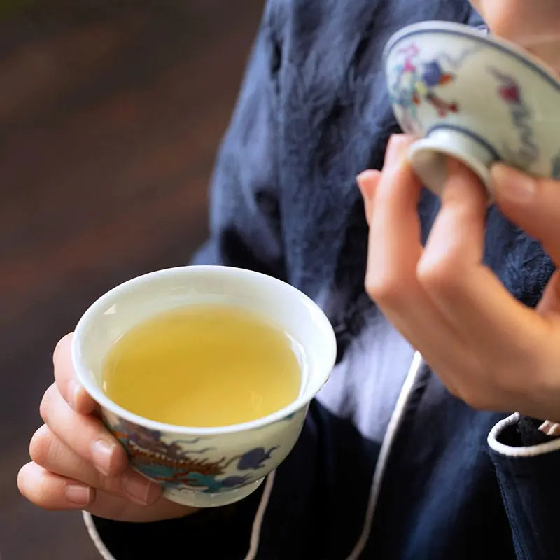 Qi Lin Wang Yue - Jing De Zhen Porcelain Gaiwan zycschina