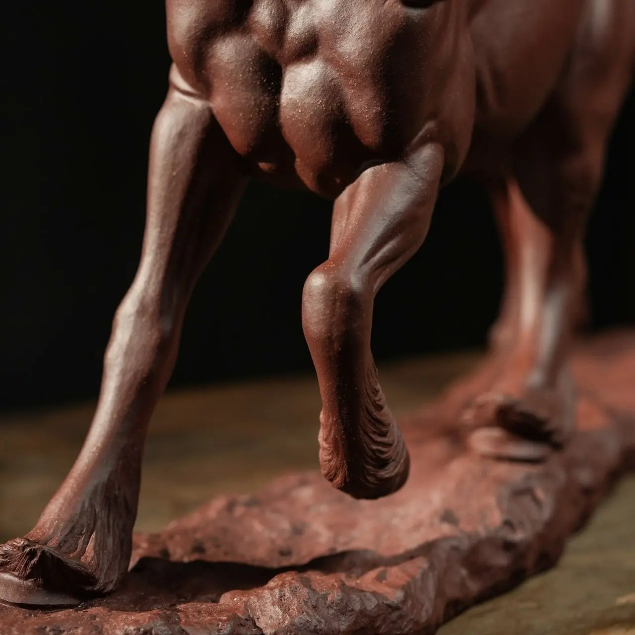 Qian Li Ma - Zisha Sculpture 江苏宜兴