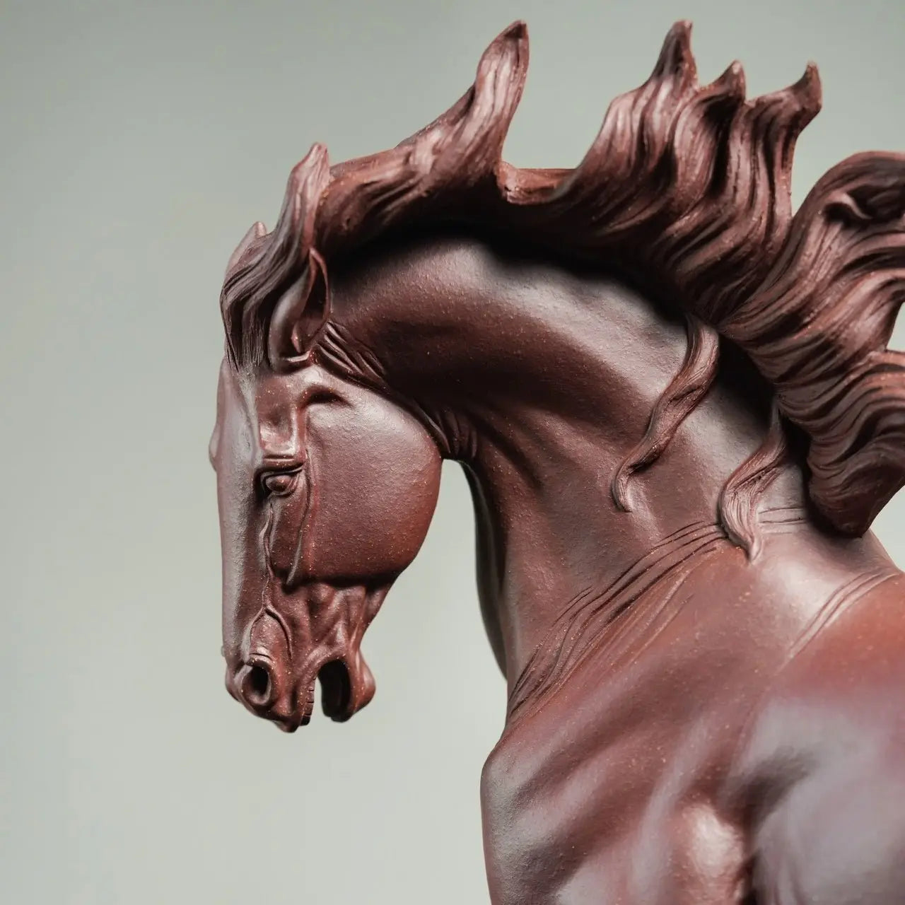 Qian Li Ma - Zisha Sculpture 江苏宜兴