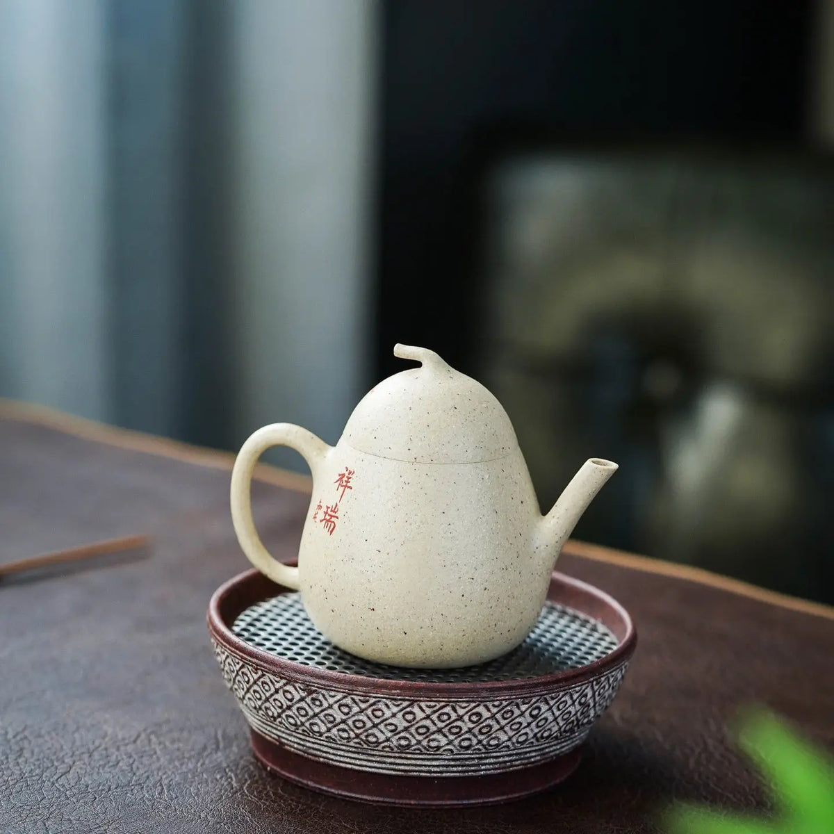 Qie Gua 180cc - Yixing Handmade Teapot 江苏宜兴