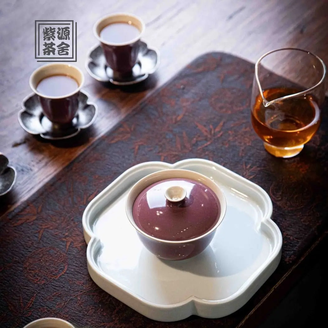 Qie Pi Zi - Jing De Zhen Porcelain Gaiwan zycschina