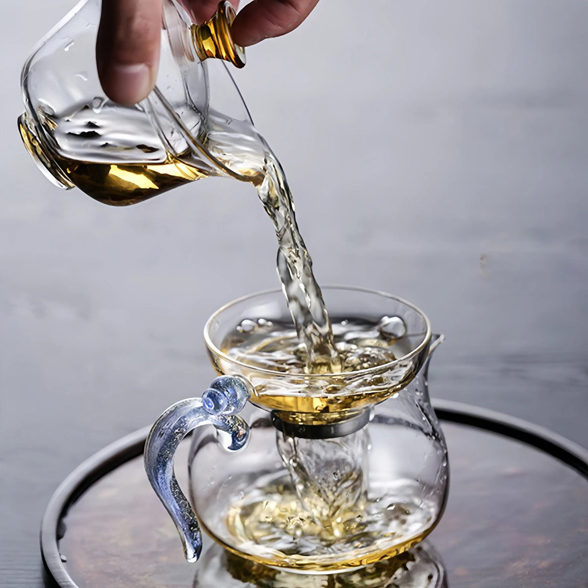 Qin Lian 180cc - Glass Gaiwan zycschina