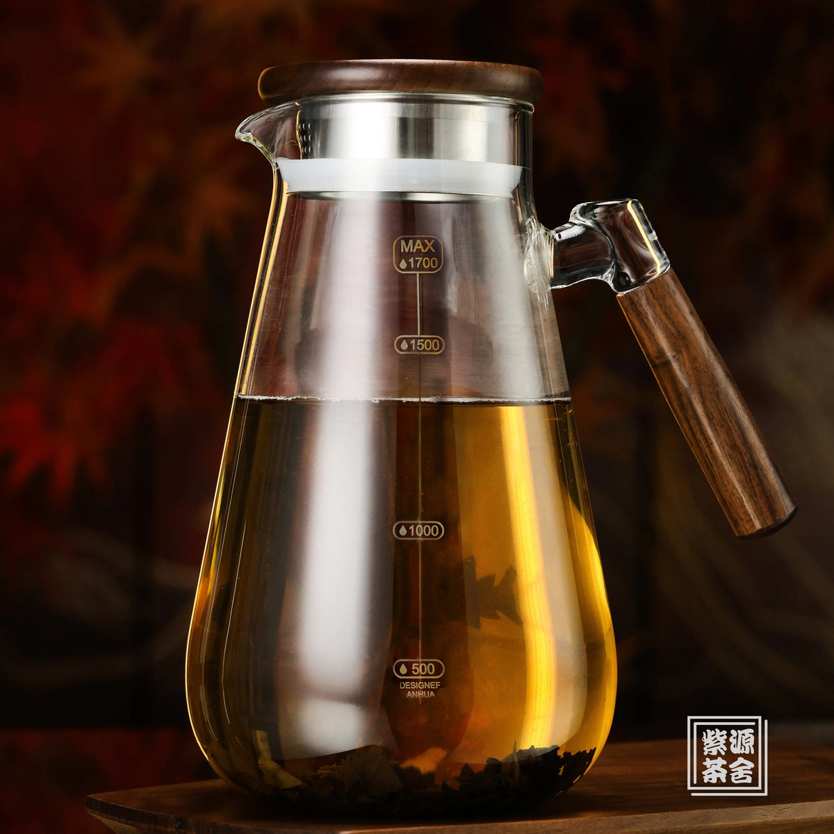 Qin Yuan 1700cc - Glass cold‑brew pitcher zycschina