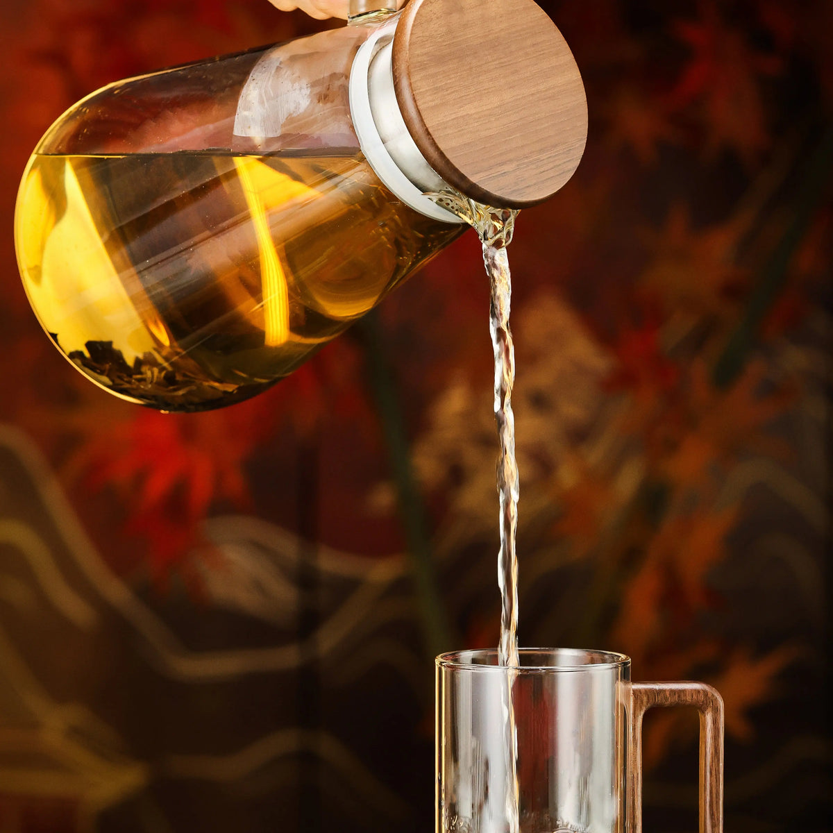 Qin Yuan 1700cc - Glass cold‑brew pitcher zycschina