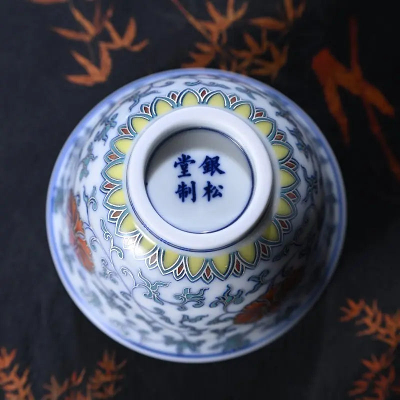 Qing He 150cc - Jing De Zhen Porcelain Gaiwan zycschina