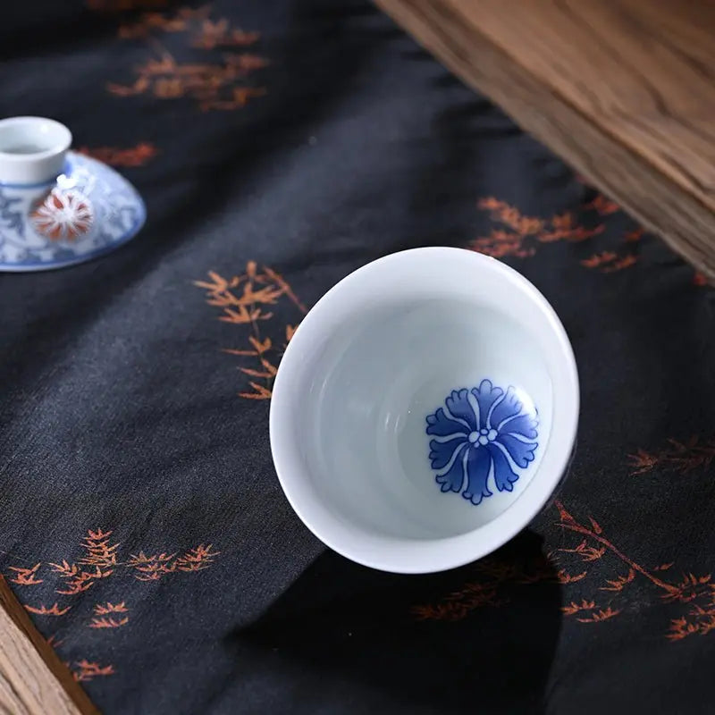 Qing He 150cc - Jing De Zhen Porcelain Gaiwan zycschina