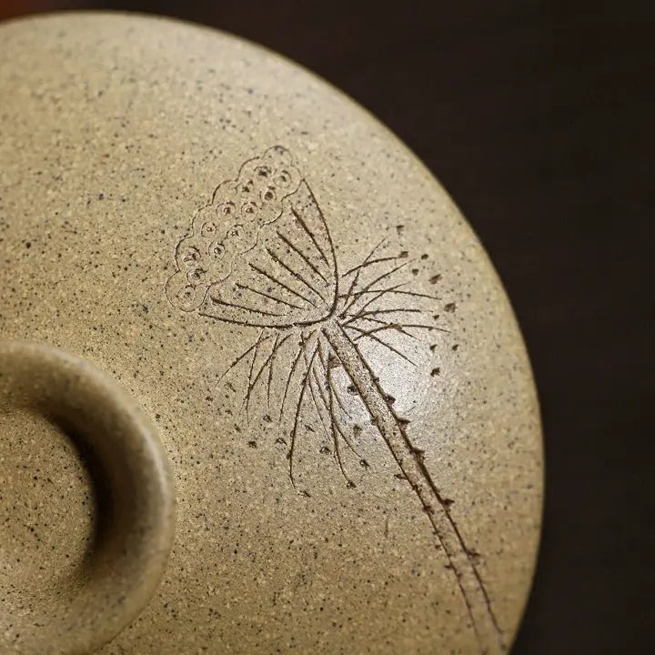Qing Lian 180cc - Yixing Handmade Gaiwan 江苏宜兴