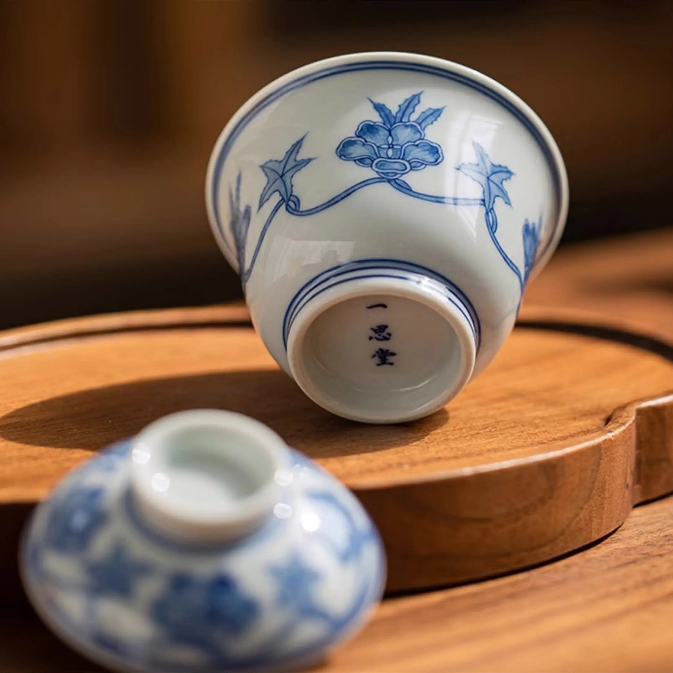 Qiu Kui Wen - Jing De Zhen Porcelain Gaiwan zycschina