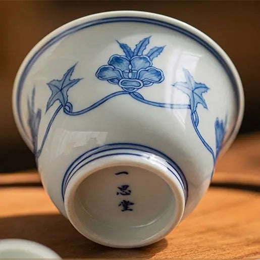 Qiu Kui Wen - Jing De Zhen Porcelain Gaiwan zycschina