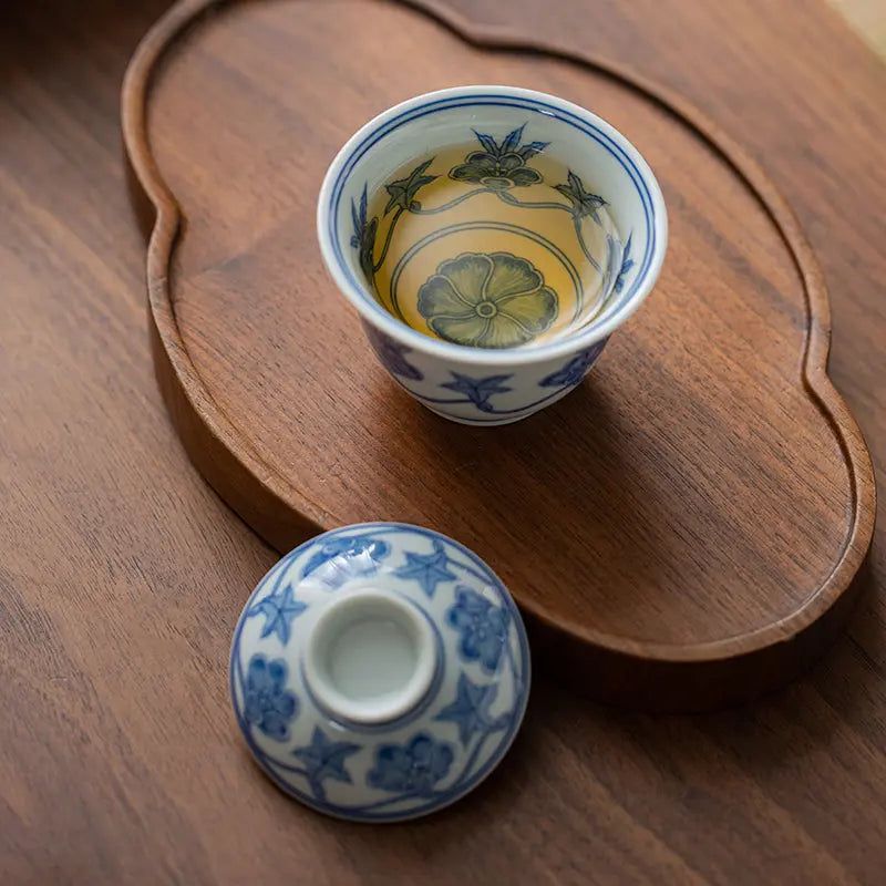 Qiu Kui Wen - Jing De Zhen Porcelain Gaiwan zycschina