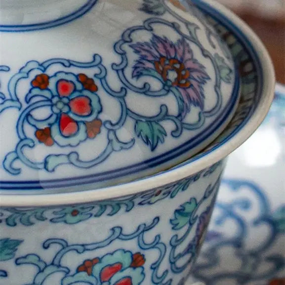 Ren Dong Wen Hua Hui - Jing De Zhen Porcelain Gaiwan zycschina