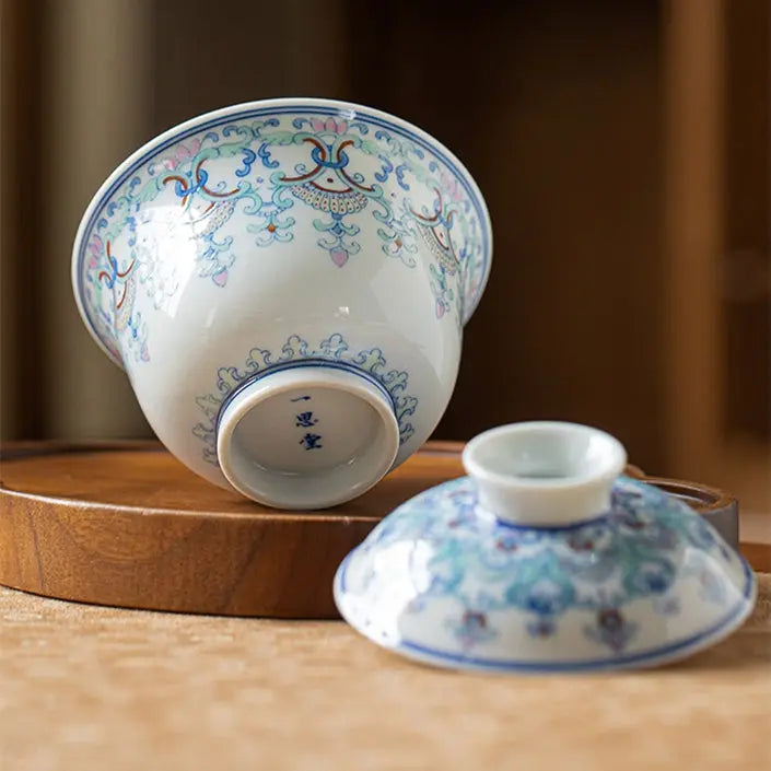 Ru Yi Lian - Jing De Zhen Porcelain Gaiwan zycschina