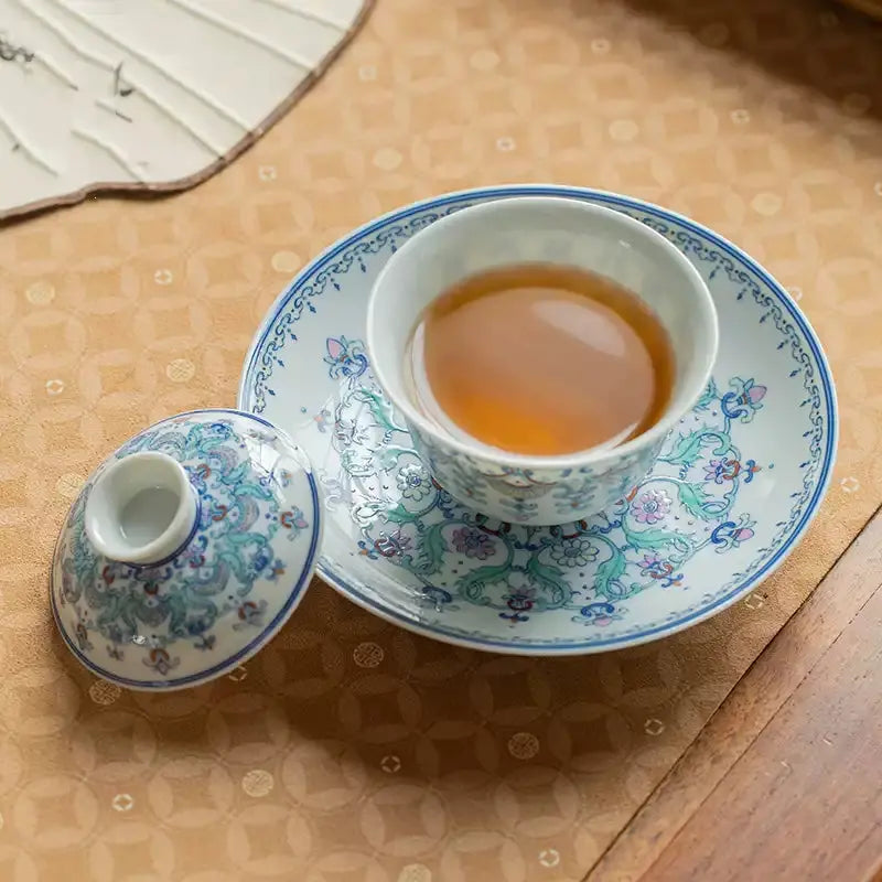 Ru Yi Lian - Jing De Zhen Porcelain Gaiwan zycschina