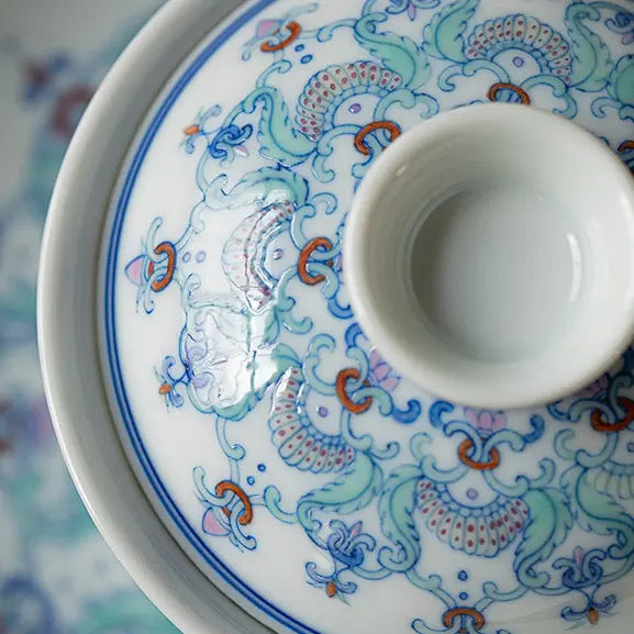 Ru Yi Lian - Jing De Zhen Porcelain Gaiwan zycschina