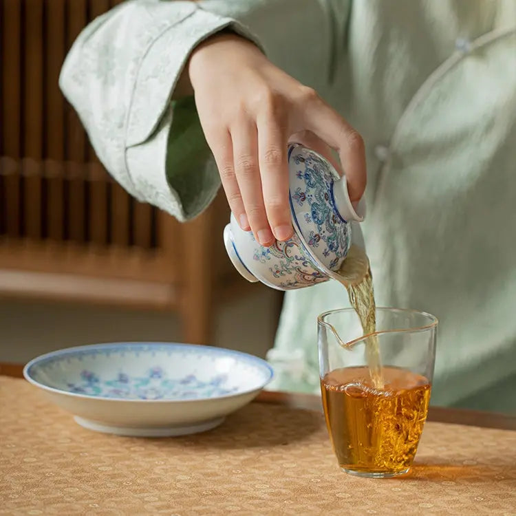 Ru Yi Lian - Jing De Zhen Porcelain Gaiwan zycschina