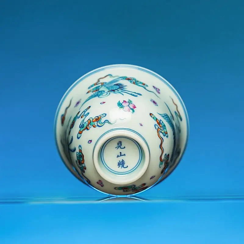 Rui He Xian Tao 110cc - Jing De Zhen Porcelain Gaiwan zycschina