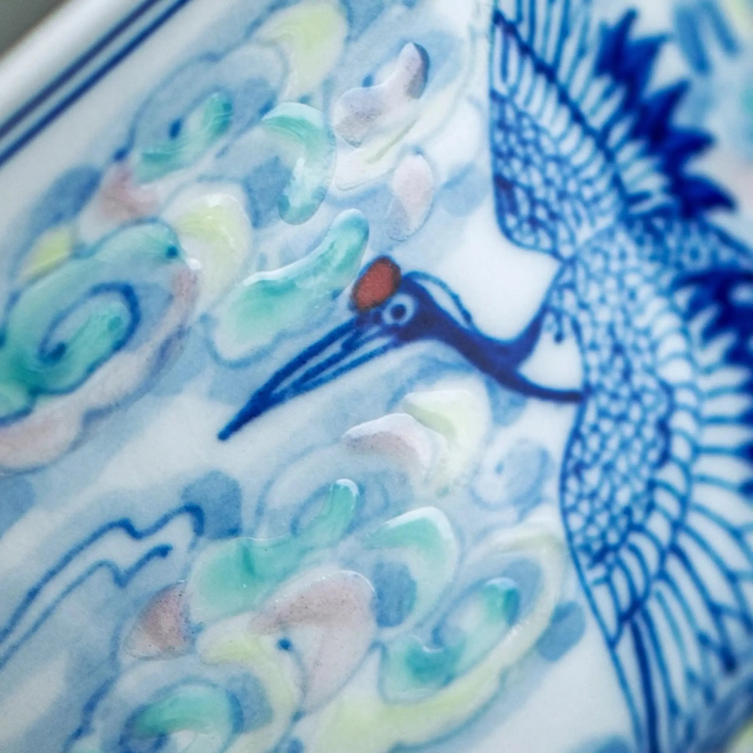 Rui He Xiang Yun - Jing De Zhen Porcelain Gaiwan zycschina