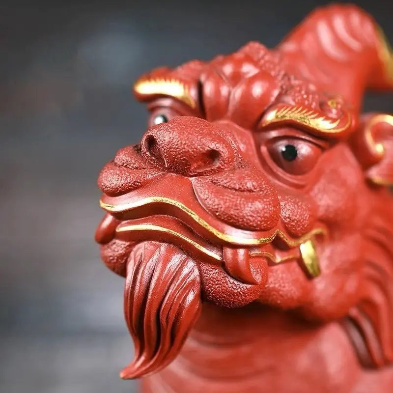 Rui Shou Cheng Xiang - Zisha Sculpture 江苏宜兴