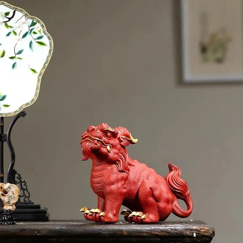 Rui Shou Cheng Xiang - Zisha Sculpture 江苏宜兴