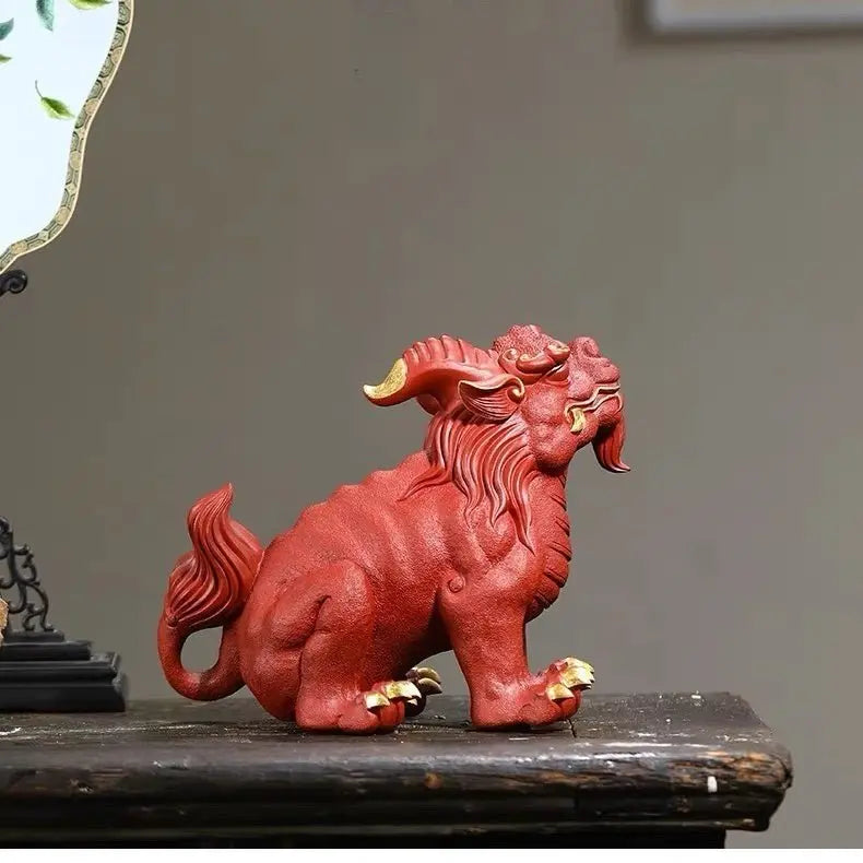 Rui Shou Cheng Xiang - Zisha Sculpture 江苏宜兴