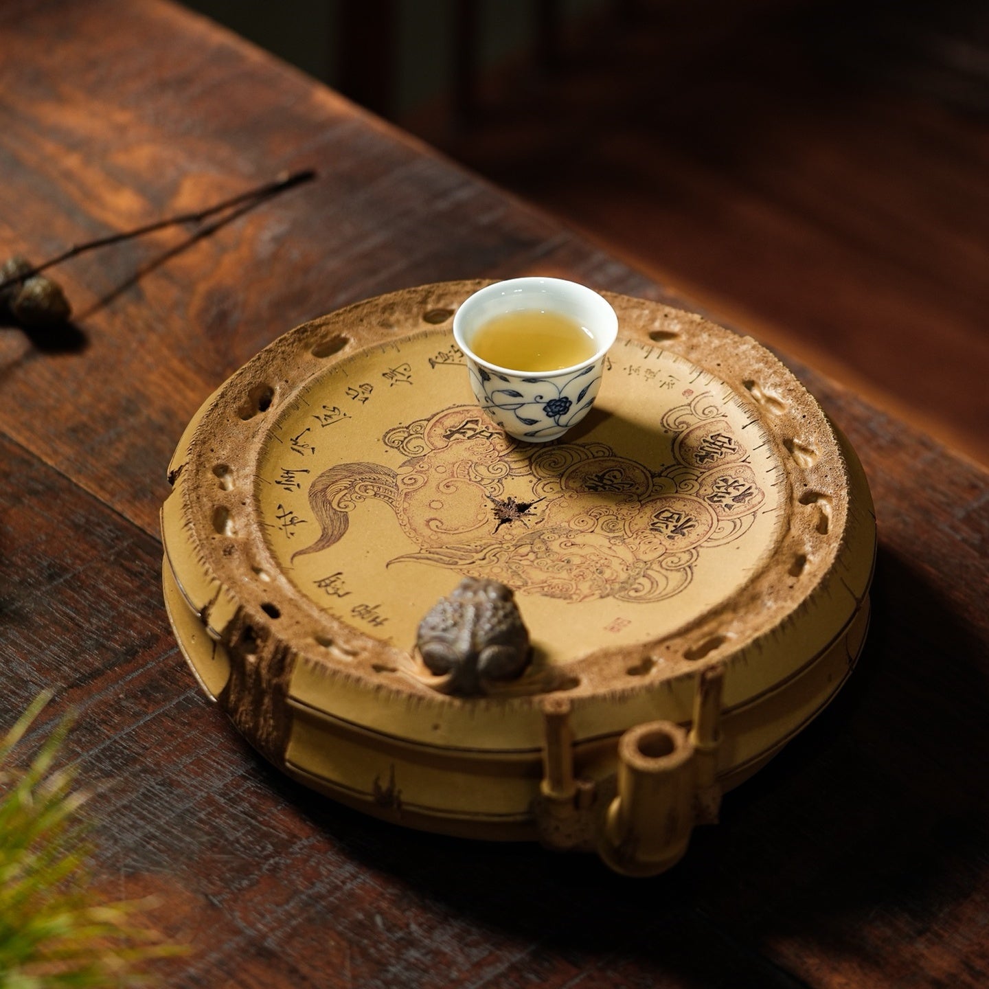 Rui Shou Tu - Dry Bubble Tray 江苏宜兴