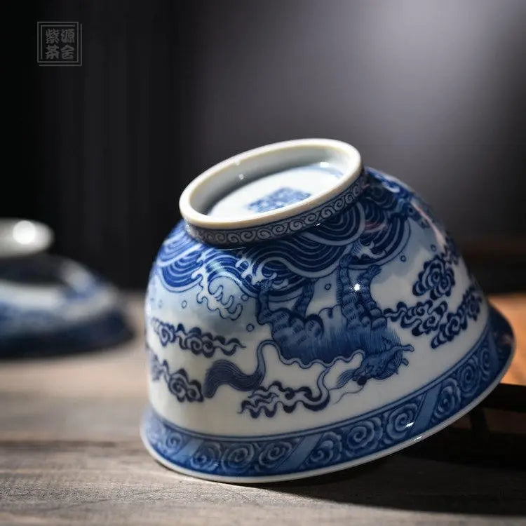 Rui Shou Wen - Jing De Zhen Porcelain Gaiwan zycschina