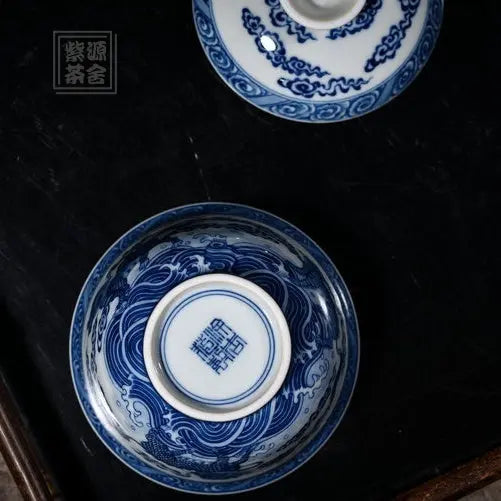 Rui Shou Wen - Jing De Zhen Porcelain Gaiwan zycschina