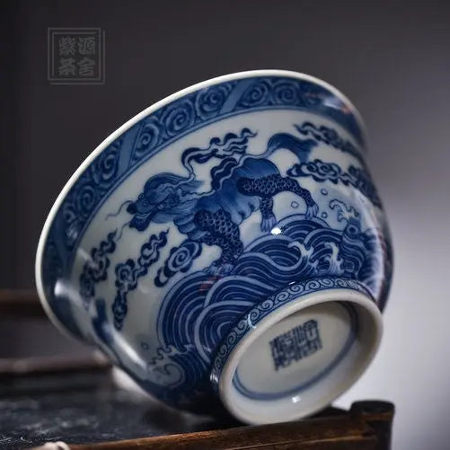 Rui Shou Wen - Jing De Zhen Porcelain Gaiwan zycschina