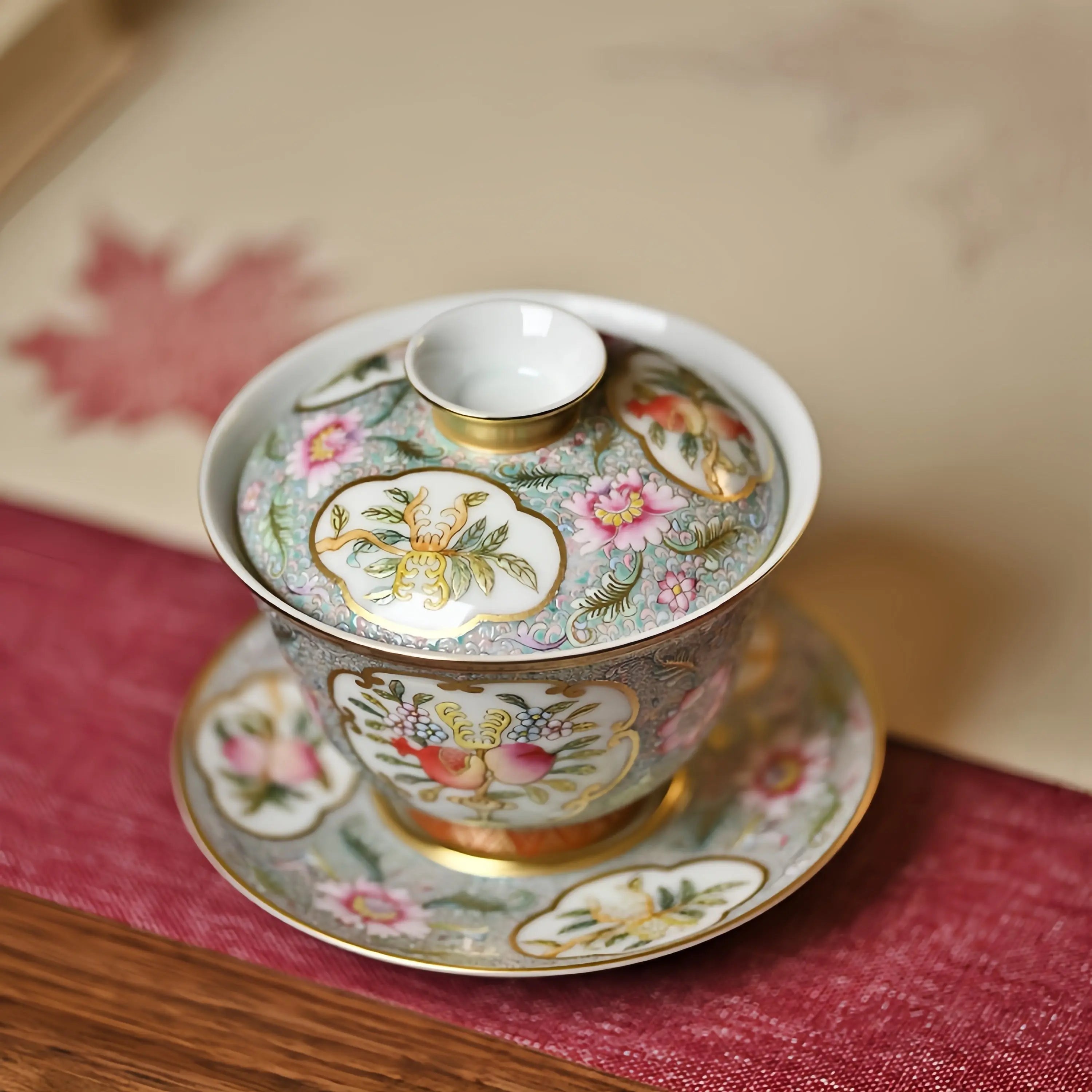 San Duo 150cc - Jing De Zhen Porcelain Gaiwan zycschina