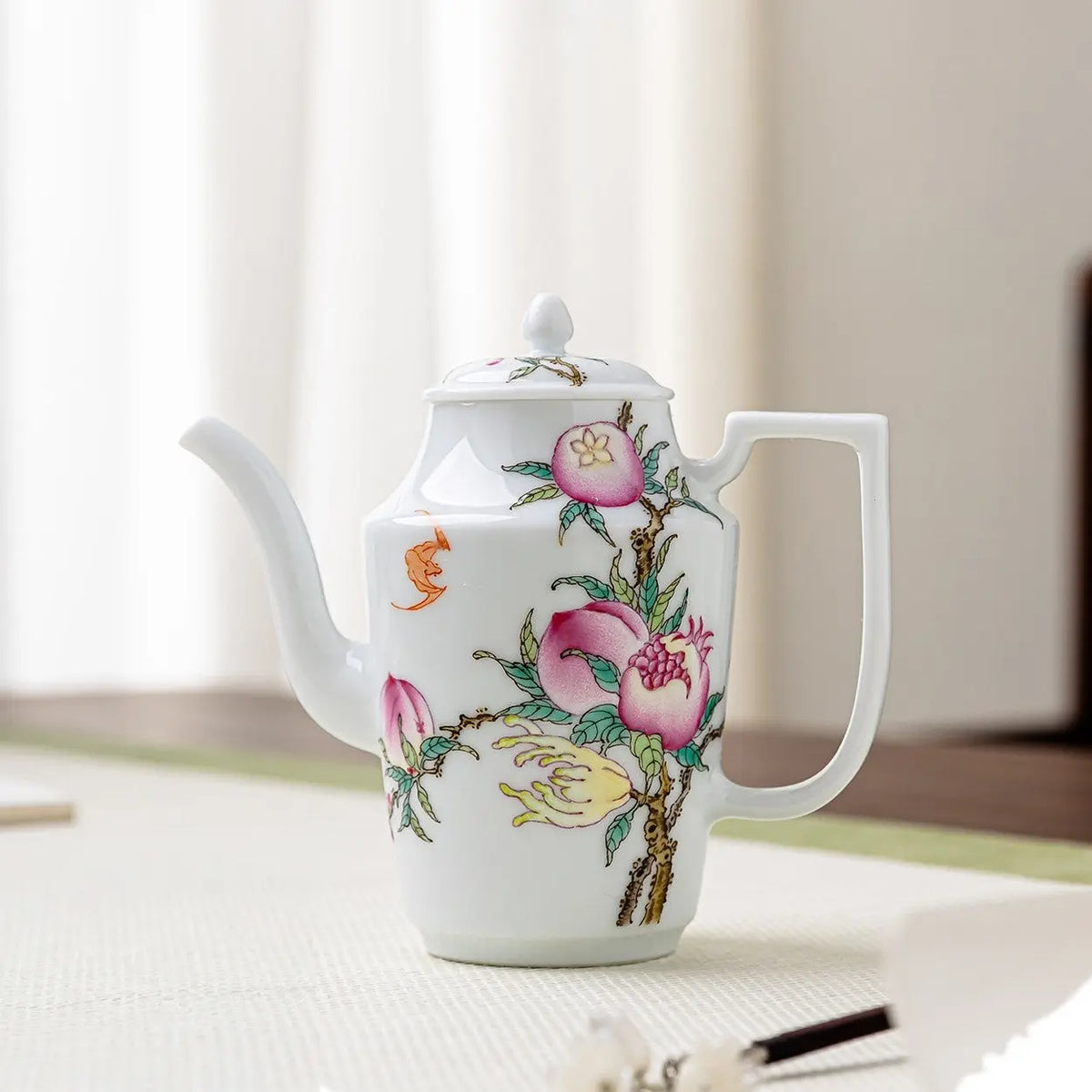 San Duo 170cc - Jing De Zhen Porcelain Teapot zycschina