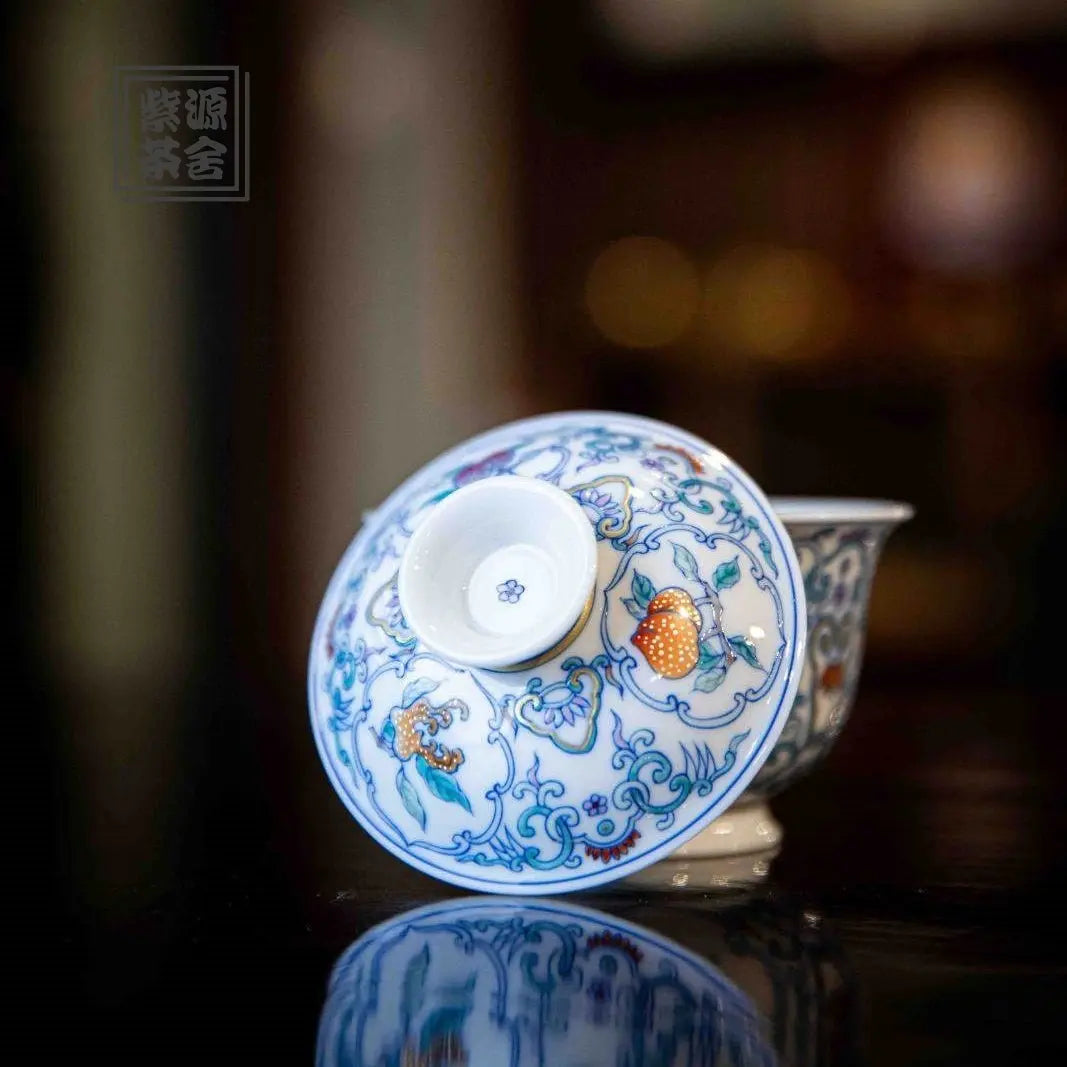 San Duo - Jing De Zhen Porcelain Gaiwan zycschina