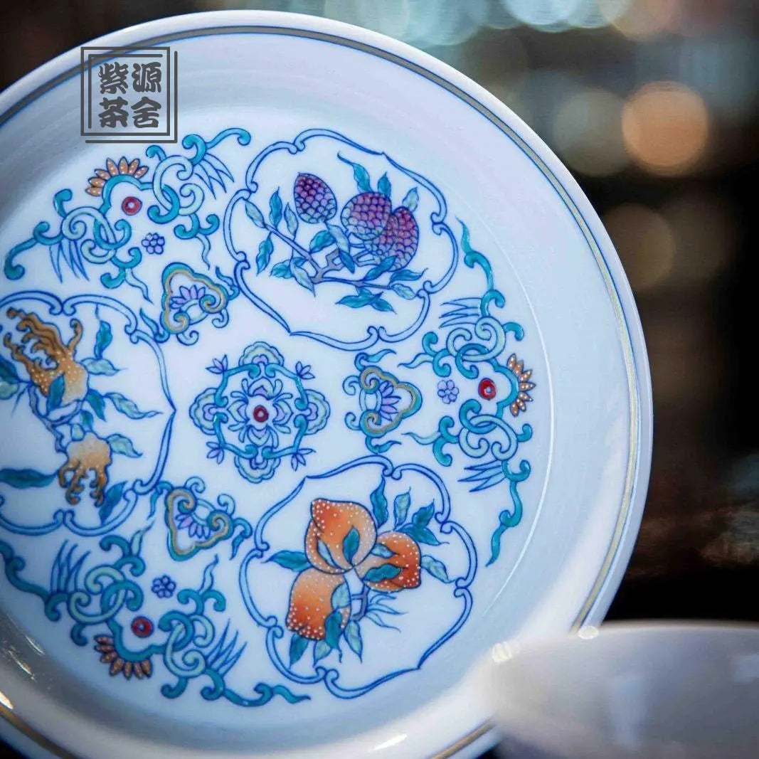 San Duo - Jing De Zhen Porcelain Gaiwan zycschina