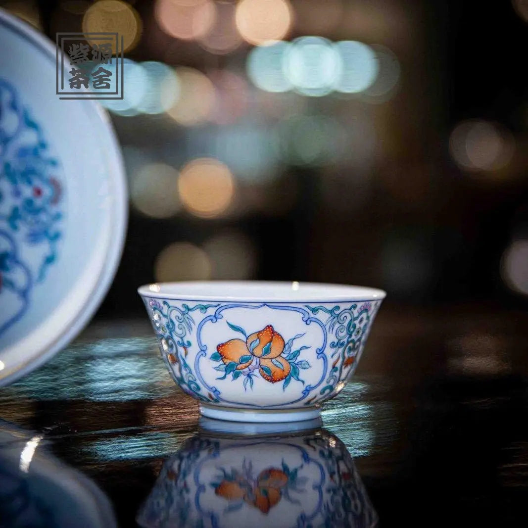 San Duo - Jing De Zhen Porcelain Gaiwan zycschina