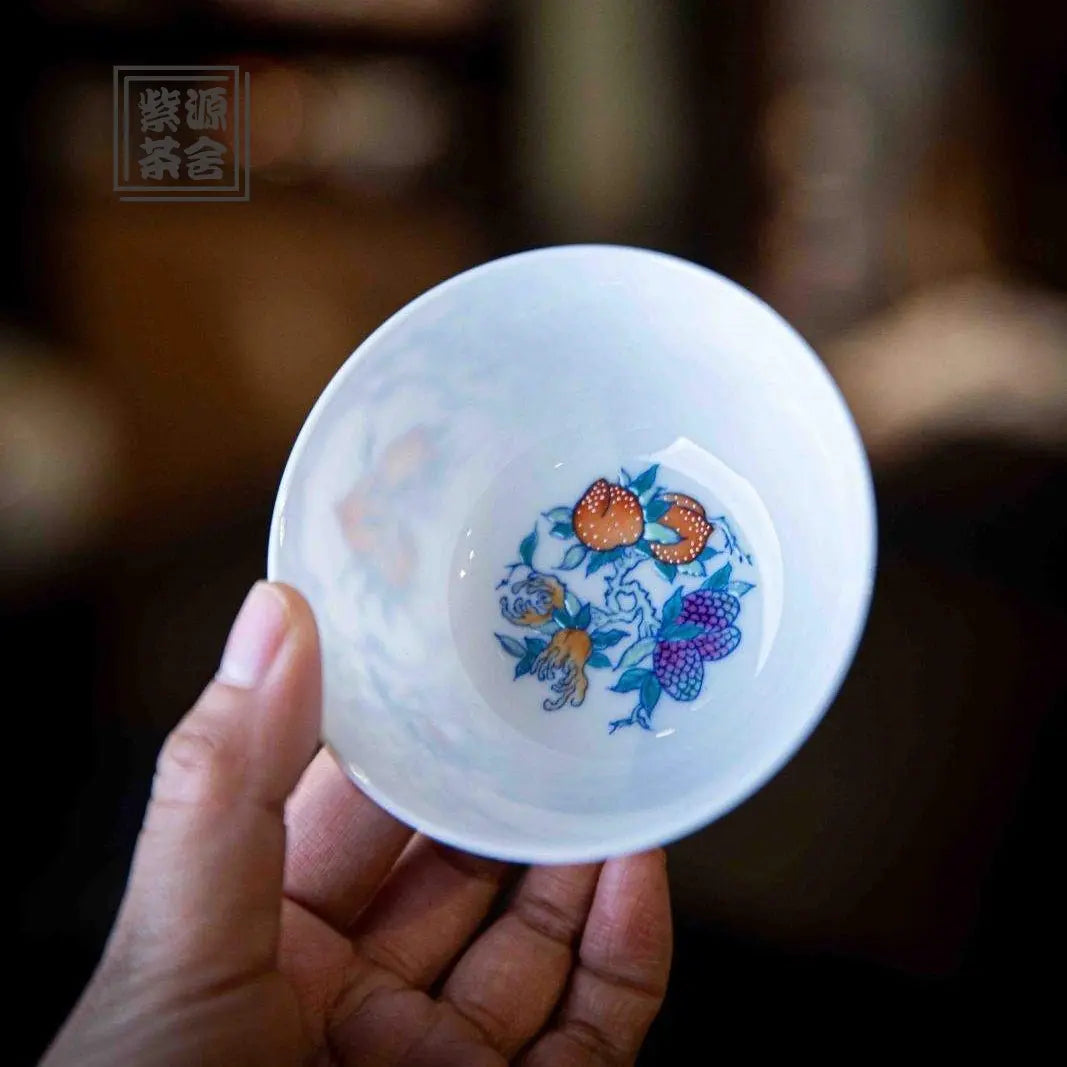 San Duo - Jing De Zhen Porcelain Gaiwan zycschina