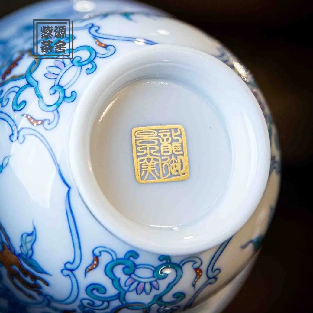 San Duo - Jing De Zhen Porcelain Gaiwan zycschina