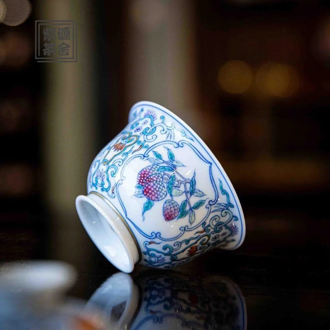 San Duo - Jing De Zhen Porcelain Gaiwan zycschina