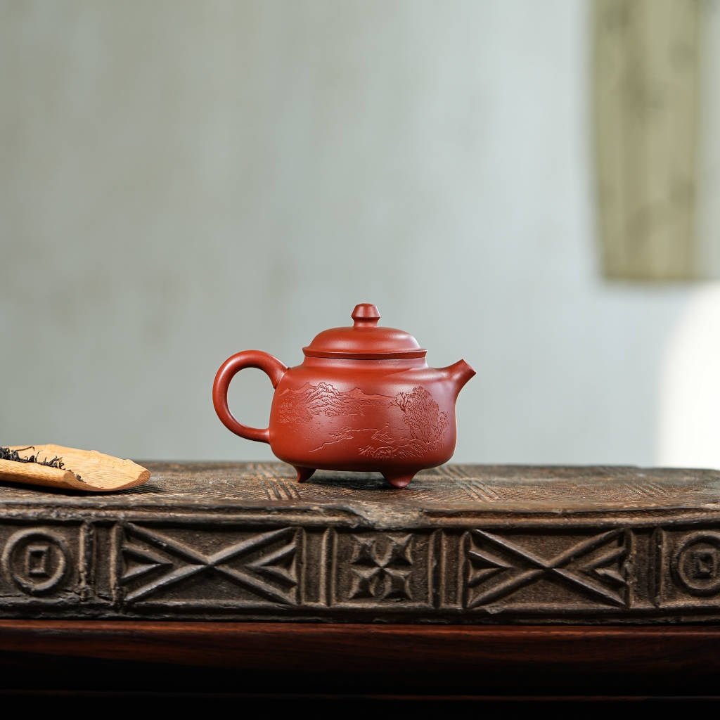 San Zu Heng Gu - Yixing Handmade Teapot 江苏宜兴