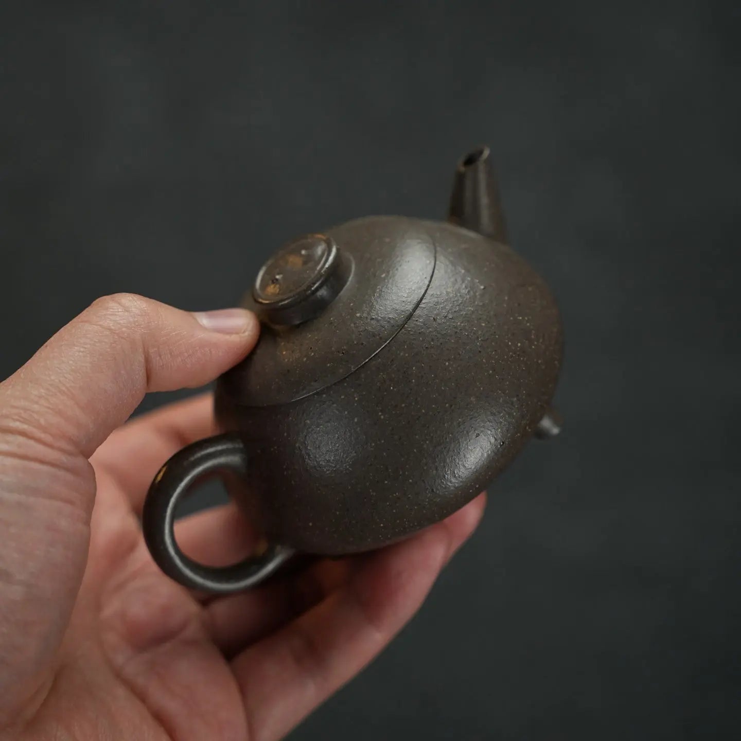 San Zu Shui Ping 140cc - Yixing Handmade Teapot 江苏宜兴