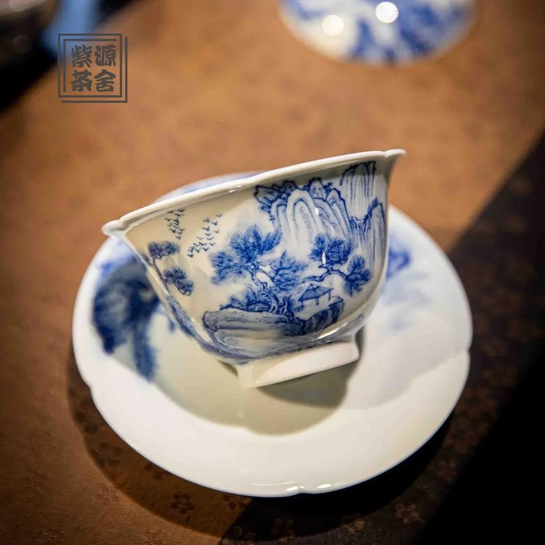 Shan Shui - Jing De Zhen Porcelain Gaiwan zycschina