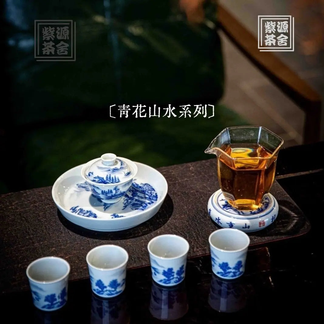 Shan Shui - Jing De Zhen Porcelain Gaiwan zycschina