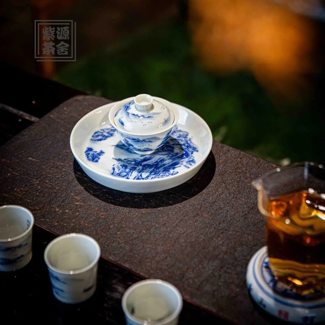 Shan Shui - Jing De Zhen Porcelain Gaiwan zycschina