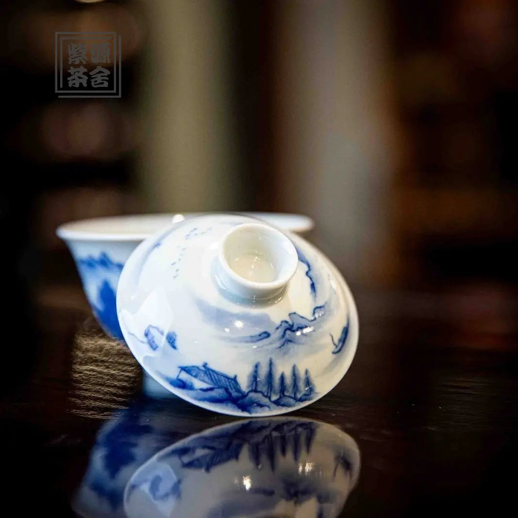 Shan Shui - Jing De Zhen Porcelain Gaiwan zycschina