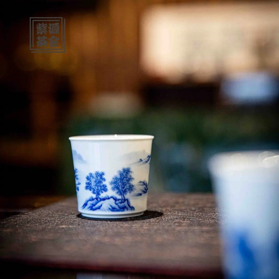 Shan Shui - Jing De Zhen Porcelain Gaiwan zycschina