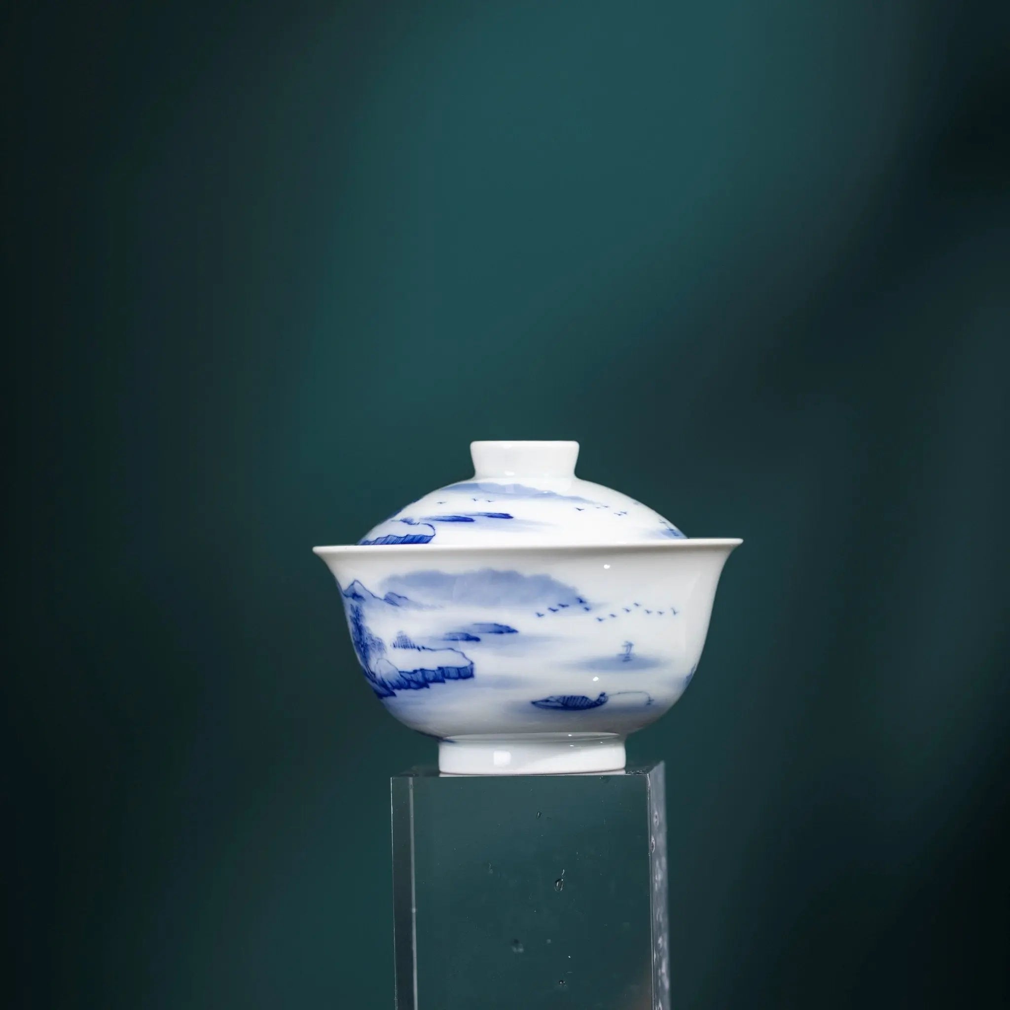 Shan Shui - Jing De Zhen Porcelain Gaiwan zycschina