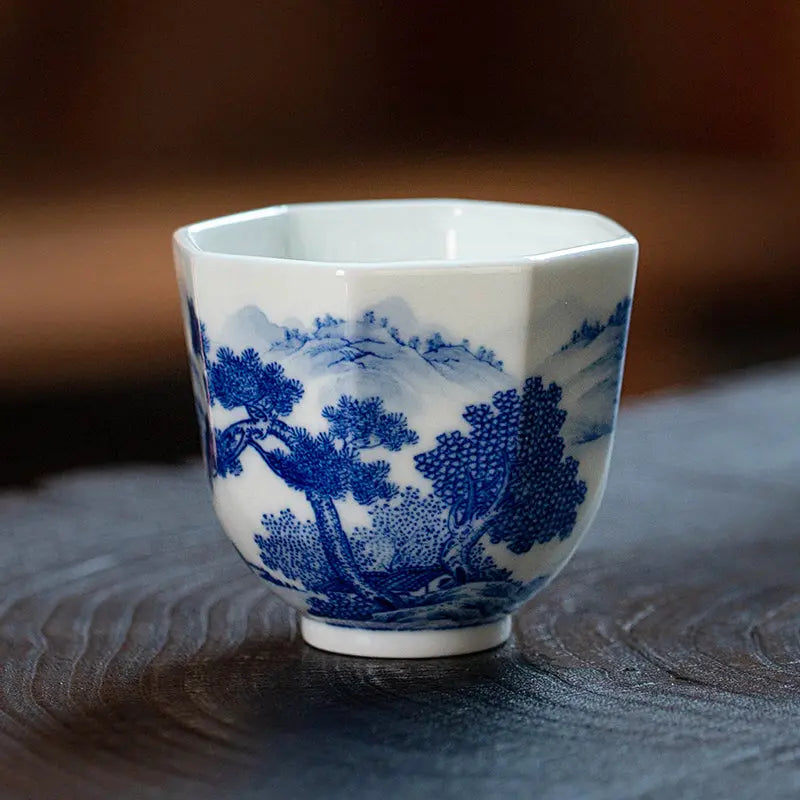 Shan Shui - Jing De Zhen Porcelain Teacup zycschina